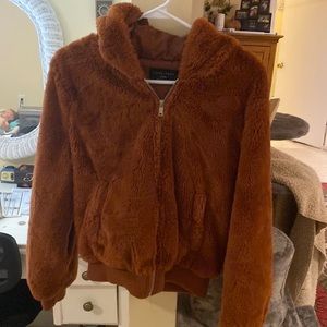Fuzzy jacket